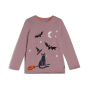 Langarmshirt Hallowe, 80/86, fliedergrau