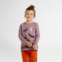 Langarmshirt Hallowe, 80/86, fliedergrau