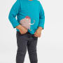 Sweatshirt, 56/62, dunkeltürkis