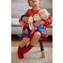 Kuschelpuppe Roya, 25 cm große Stoffpuppe