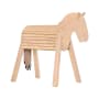 Holzpferd natur