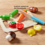 Creative Play – Gemüse-Set mit Brettchen & Messer