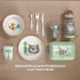 Lunch-Set Waldtiere für Kinder, Waldtiere-Brotdose & -Trinkflasche