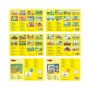 Kinderpuzzle-Set, 12 bunte Kinderpuzzle, ab 2 Jahren