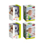 Stehauffiguren-Set, 4 Stehaufmännchen aus Stoff, ab 6 Monate