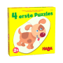 4 erste Puzzles – Tierkinder