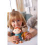 Schutzengelpuppe Nora, 17 cm, Stoffpuppe mit Flügel