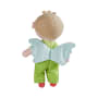 Schutzengelpuppe Lunis, 17 cm, Stoffpuppe mit Flügel