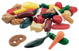 Lebensmittel-Sortiment, 40 Teile