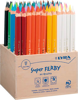 LYRA-Super-Ferby-Buntstifte, 96 Stück