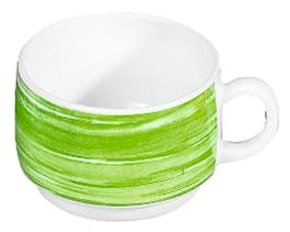 ARCOROC Brush green Tassen, 190 ml, 6 Stück