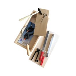 PEBARO Qualitäts-Werkzeug-Box, 11-teilig