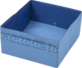 Stoffbox, hellblau/blau