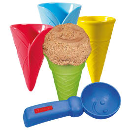 Sandspielzeug Eiswaffel-Set, 5-teilig