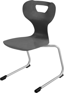Gleitkufenstuhl solit:sit® Swing, Modell A, Kunststoff-Schale, div. Farben, Gr. 4, Sitzh. 38 cm