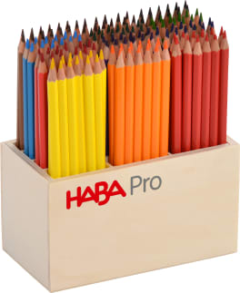 HABA Pro Stifte-Set, dünn, 145-teilig