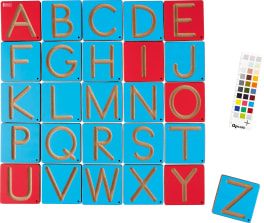 Grafomotorik-Set Alphabet, 60-teilig