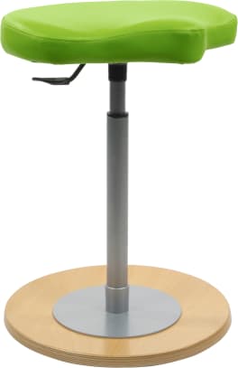 Pendelhocker Ergositz, Kunstleder, div. Farben, Sitzh. 54 - 79 cm