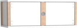 Hängeschrank Linus mit Doppeltür, B 110,4 x H 41,5 x T 45,7 cm