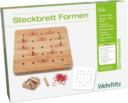 HABA Pro Steckbrett Formen, 498-teilig