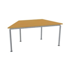 Mehrzwecktisch modo, Trapeztisch, B 160 x Schenkellänge 80/80/80 cm