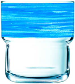 ARCOROC Brush blue Trinkgläser, 220 ml, 6 Stück