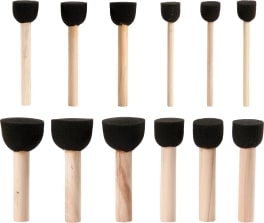Schwammpinsel-Set, 12-teilig