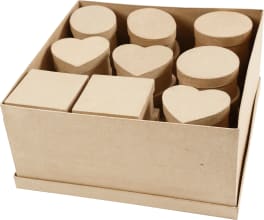Pappboxen-Set, 28-teilig