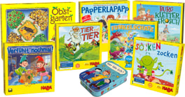 HABA-Spielepaket, 8 Spiele