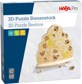 3-D-Puzzle Bienenstock, 23 Teile