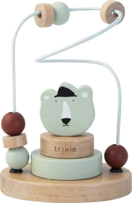 Trixie Motorikschleife Mr. Polar Bear, aus Holz