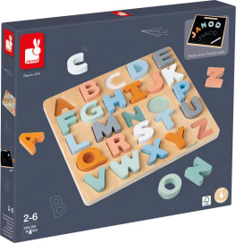 Alphabetpuzzle ABC-Buchstaben