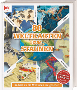 DORLING KINDERSLEY 80 Weltkarten zum Staunen, Sachbuch