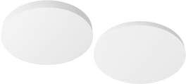 Abacustica®-Schallabsorber-Sets Decken, weiß; Raumgröße 10 m2