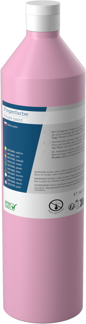 WEHRFRITZ Fingermalfarben, Einzelfarben à 750 ml