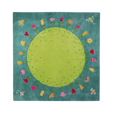 Teppich Blumenplanet