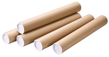 Papp-Rohre-Set, 12 Stück