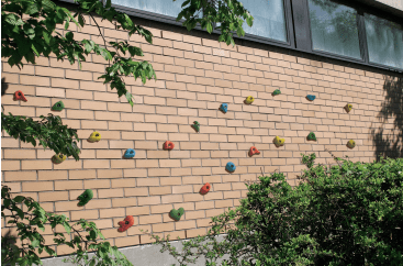 Klettergriffe, bunt, 8 Stück