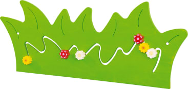 Wandapplikation Blumenwiese