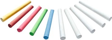 Tafelfolien-Set, 1 Rolle Folie + 10 Kreiden