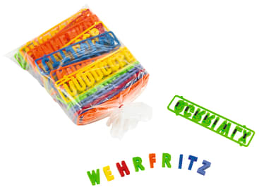 Magnetische Buchstaben, 288 Teile