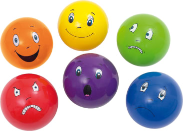 Bälleset Emotionen, 20 cm, 6 Stück