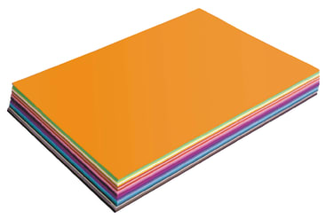 Fotokarton, 300g/m², 50 x 70 cm, 125 Bogen in 25 Farben