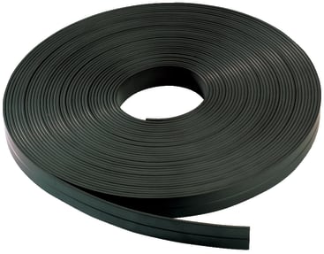 12mm Magnetband schwarz, 10m