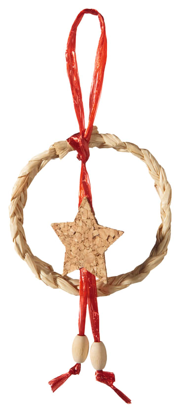 Naturbast Raffia, 5 Stück