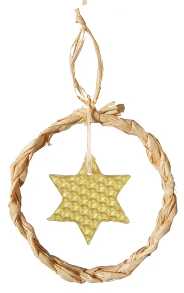 Naturbast Raffia, 5 Stück