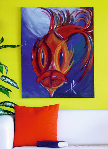 Triton-Acrylfarben-Set, 8 Farben à 750 ml