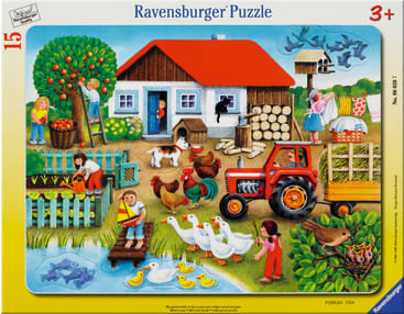 Ravensburger Didacta-Puzzle-Set, 4 Puzzles