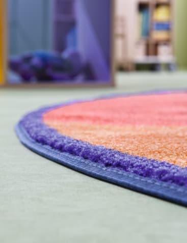 Teppich Farben, rund, Ø 2 m