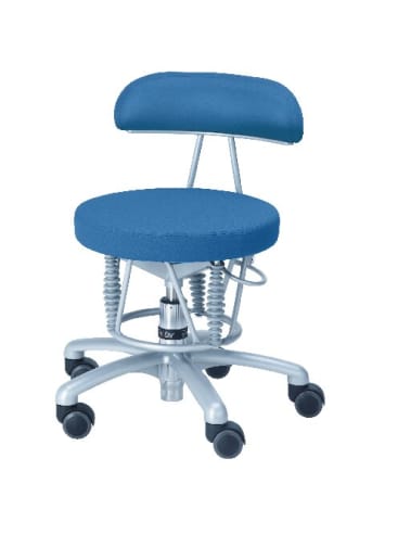 BIOSWING® Hocker mit Beckenstütze Stoff, div. Stoffe, Sitzh. 34 - 44 cm
